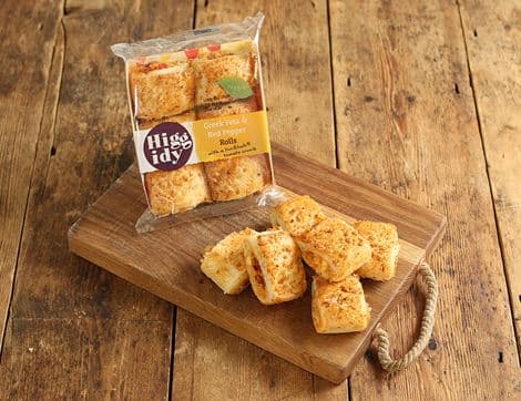Greek Feta & Red Pepper Rolls, B Corp, Non-Organic