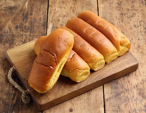 Sweet Potato Brioche Hot Dog Rolls image thumbnail