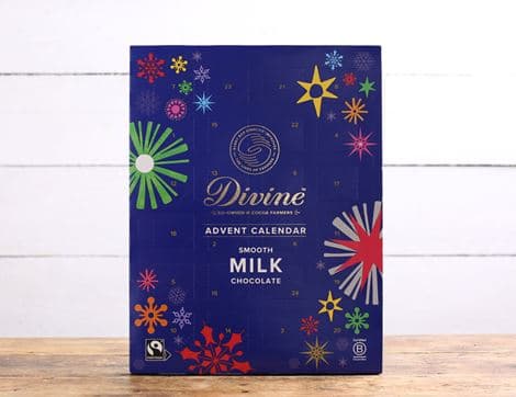 Milk Chocolate Advent Calendar, B Corp, Non-Organic