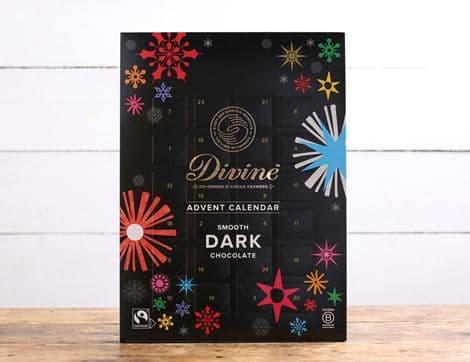 Dark Chocolate Advent Calendar, B Corp, Non-Organic