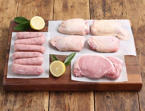 The Chicken & Pork Box, High Welfare, Non-Organic