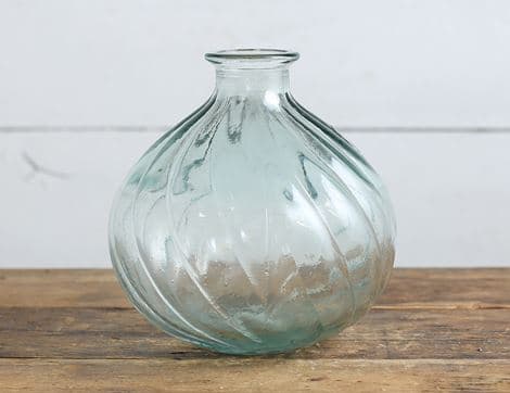 Recycled Spiral Vase