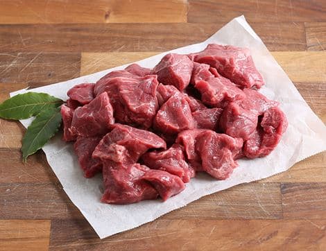Diced Beef, High Welfare, Non-Organic