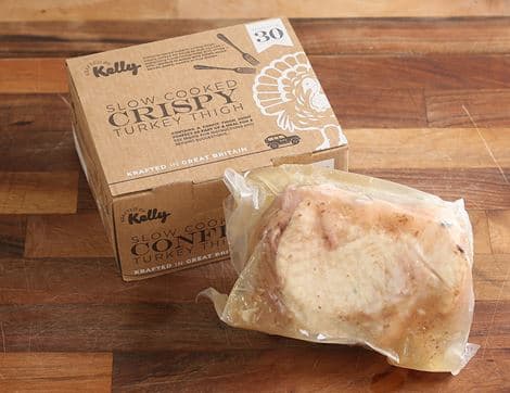 Slow Cooked Confit Turkey Thigh, High Welfare, Non-Organic image thumbnail