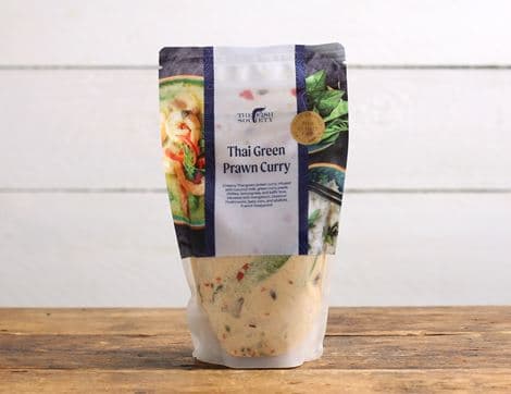 Thai Green Curry with Wild Prawns