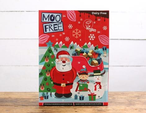 Vegan Milk Chocolate Advent Calendar, B Corp, Non-Organic
