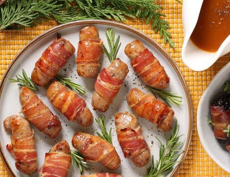 Bacon & Cranberry Pigs In Blankets, High Welfare, Non-Organic image thumbnail