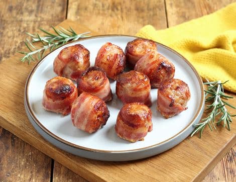 Bacon-Wrapped Stuffing Balls, High Welfare, Non-Organic