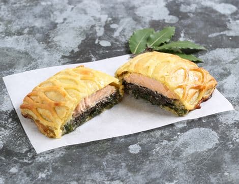 Wild Salmon En Croûte