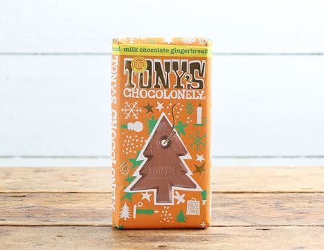 Milk Chocolate Gingerbread Bar, B Corp, Non-Organic (180g)