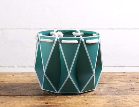 Self-Watering Origami Planter, Dark Teal image thumbnail