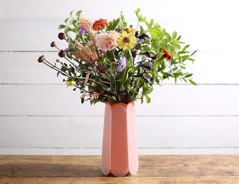 Origami Vase, Melon