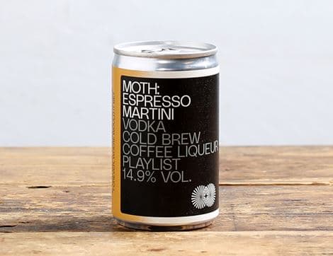 Espresso Martini in a Can, B Corp, Non-Organic