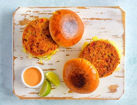 Wild Salmon Burgers image thumbnail