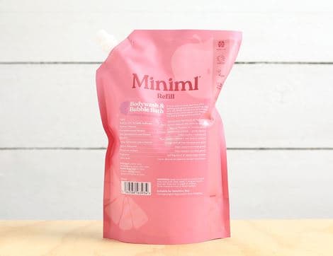 Pink Grapefruit & Aloe Vera Body Wash, Reusable Refill Pouch