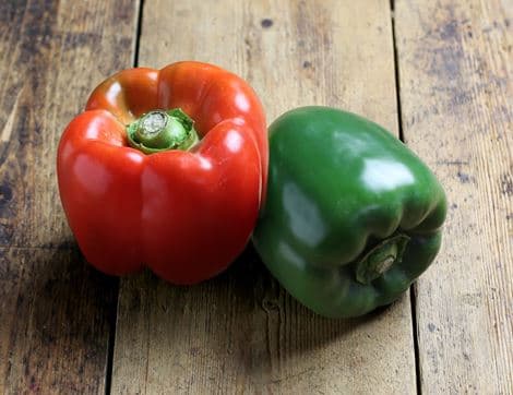 Mixed English Peppers, Organic (2 pieces)
