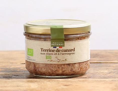 Duck Terrine with Porcini Mushrooms & Armagnac