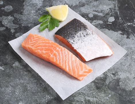 Salmon Fillets, Land-Based Responsibly Farmed