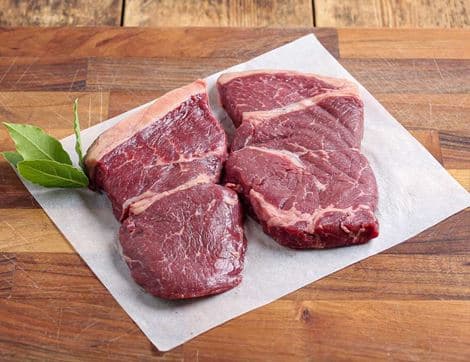 28 day Dry Aged Rump Steaks, Wild-Regenerative