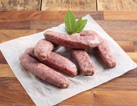 Beef Sausages, Wild-Regenerative