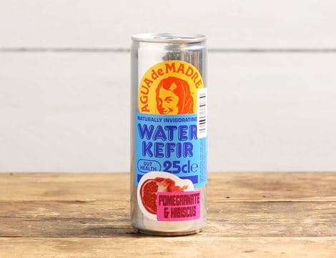 Pomegranate & Hibiscus Water Kefir, B Corp, Non-Organic