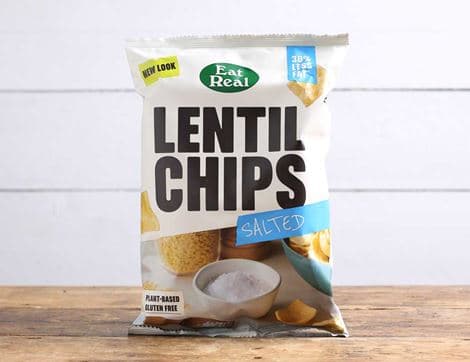 Salted Lentil Chips, B Corp, Non-Organic
