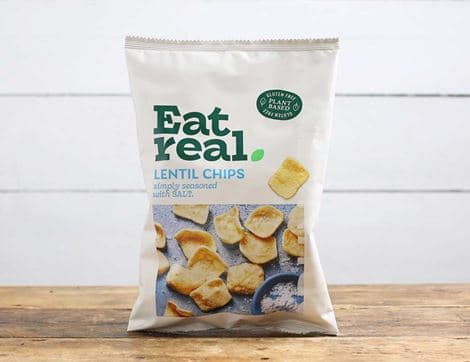 Salted Lentil Chips, B Corp, Non-Organic