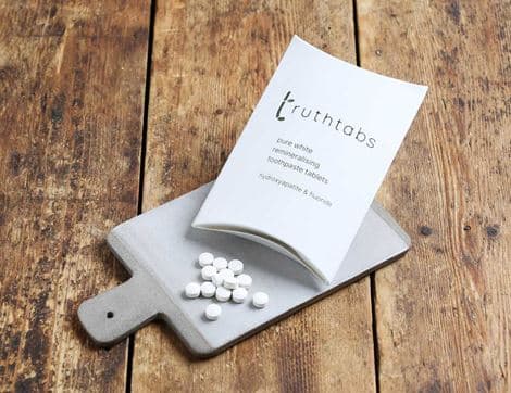 Whitening & Remineralising Toothpaste Tablets, B-Corp, Non-Organic