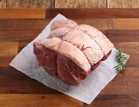 Dry Aged Beef Rump Roasting Joint, Wild-Regenerative