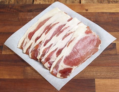 Maple Syrup infused Back Bacon, High Welfare, Non-Organic