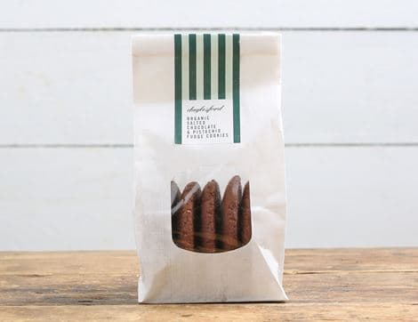 Salted Chocolate & Pistachio Fudge Cookies image thumbnail