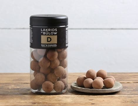 Salt & Caramel Chocolate Coated Liquorice, B Corp, Non-Organic