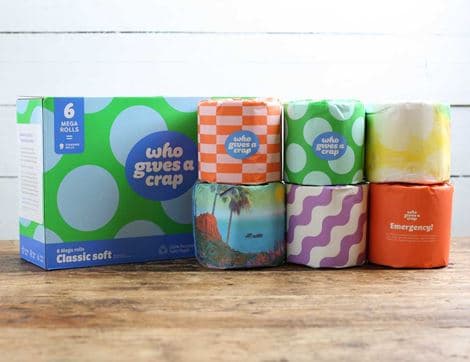 100% Bamboo Toilet Paper