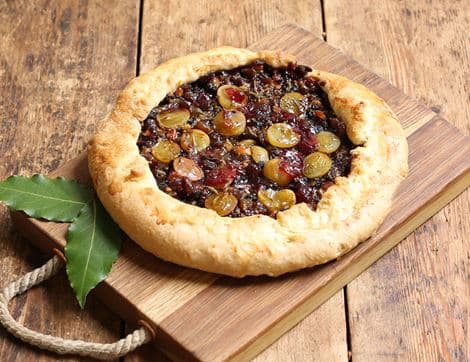 Camembert, Grape & Bacon Tart image thumbnail