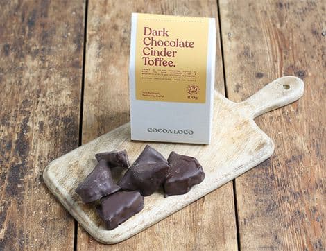 Chocolate Covered Cinder Toffee