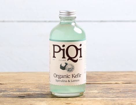 Blue Spirulina & Lemon Kefir Water