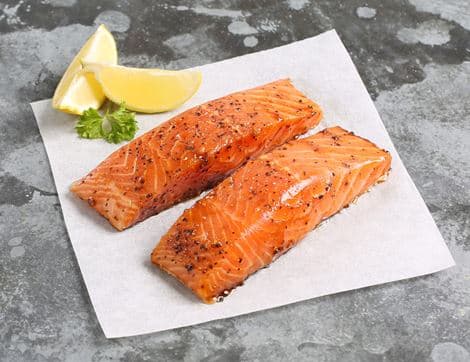 Truffle Salmon Fillets, Land-Based Responsibly Farmed