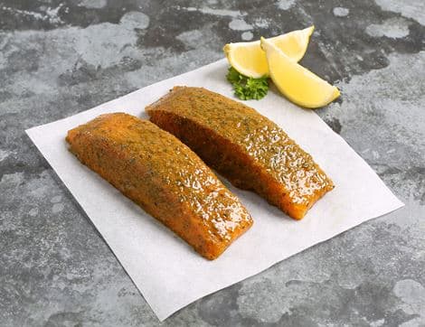 Masala Salmon Fillets, Land-Based Responsibly Farmed