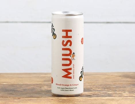 Blood Orange & Ginger Functional Soda, Non-Organic