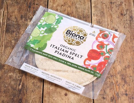 Italian Spelt Piadina Flatbreads