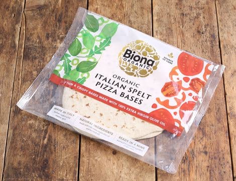 Italian Spelt Thin & Crispy Pizza Bases