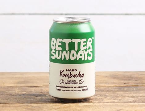 Pomegranate & Hibiscus Hard Kombucha