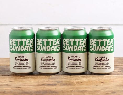 Pomegranate and Hibiscus Hard Kombucha