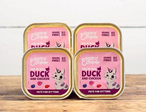 Duck & Chicken Paté for Kittens, Non-Organic