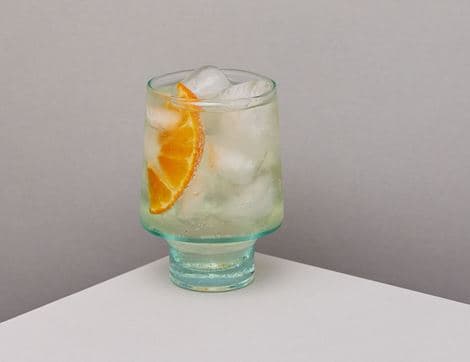 Clear Tall Wine Glass image thumbnail
