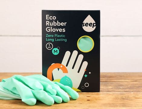 Eco Rubber Gloves, Natural Fairtrade Latex