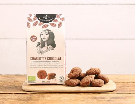 Charlotte Chocolat Chocolate Cookies with Hazelnuts & Fleur de Sel