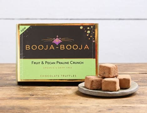 Fruit and Pecan Praline Crunch Truffles