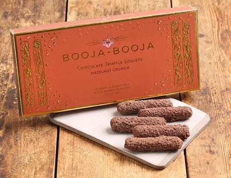 Hazelnut Crunch Truffle Loglets