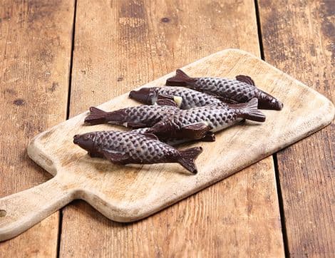 Dark Chocolate Fish Matchbox